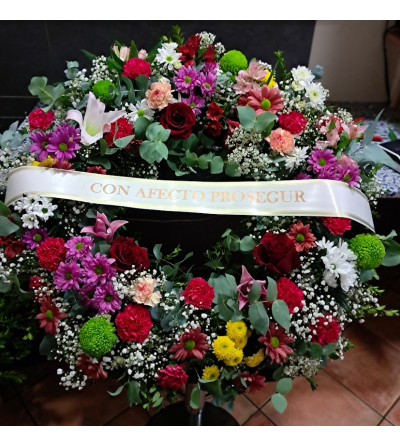 Coronas funerarias - Floristería Lore Bai Loradenda